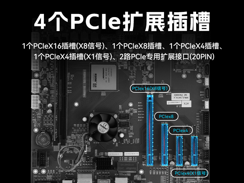 PA视讯网国产龙芯工控机,3A6000四核八线程工业主机,DT-61025-N3A6KMB