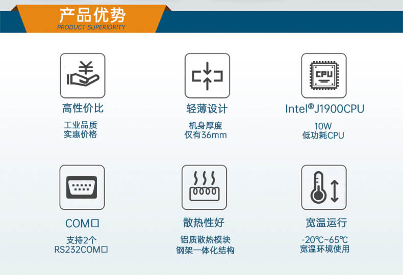 pa集团无风扇工控机