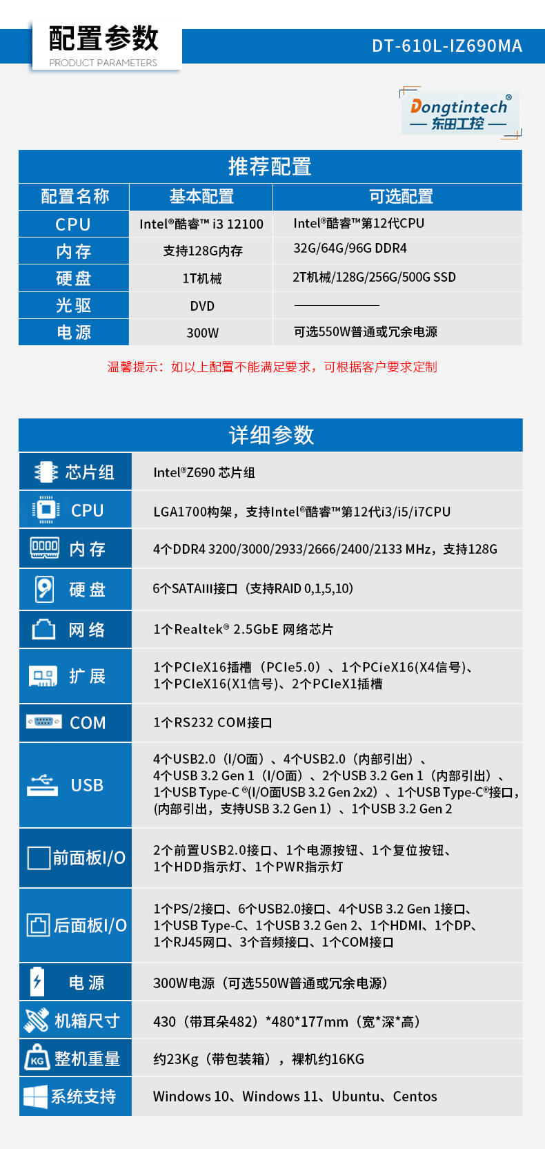pa集团酷睿12代工控机