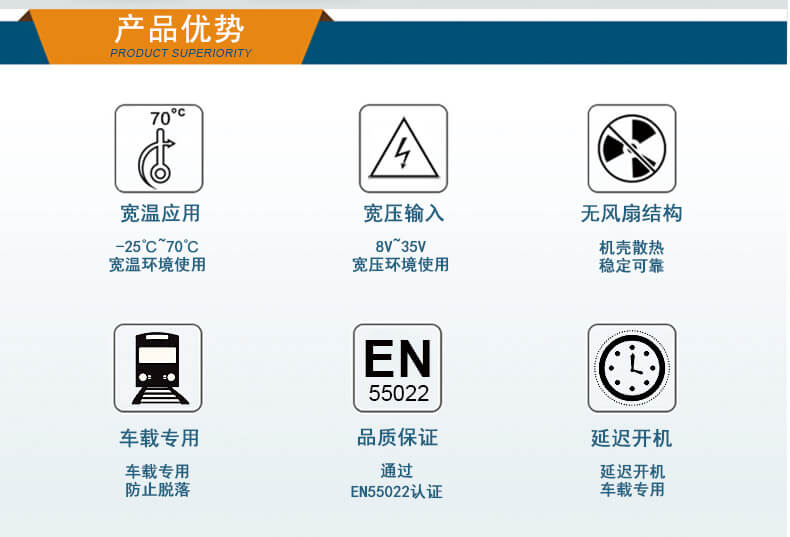 车载工控电脑,pa集团无风扇工控机