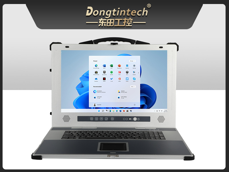pa集团加固便携机,17寸下翻式无人机指挥工作站,DTG-1417ZD-BQ670MA1