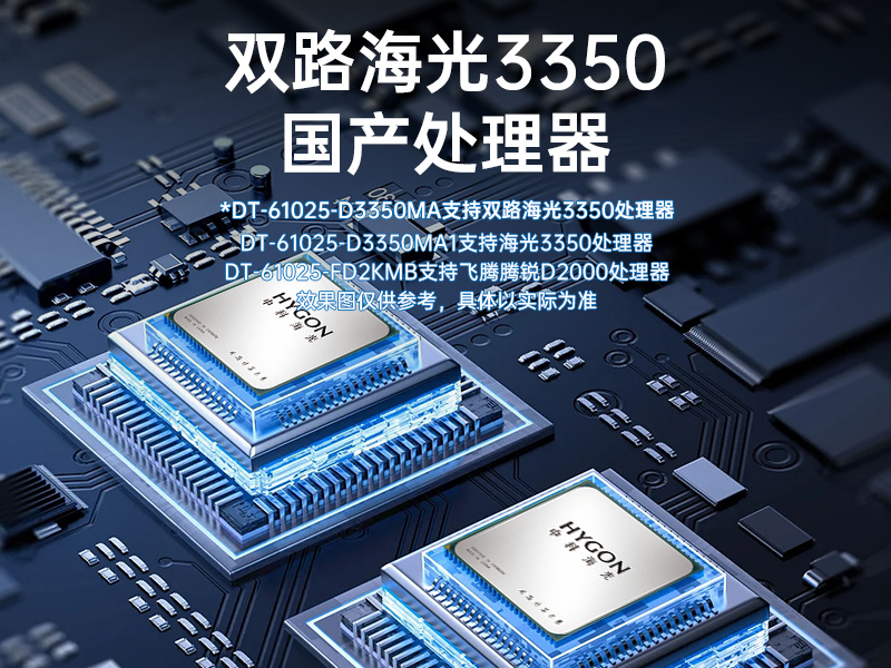 pa集团国产海光工控机,双显工控上位机,DT-61025-D3350MA1